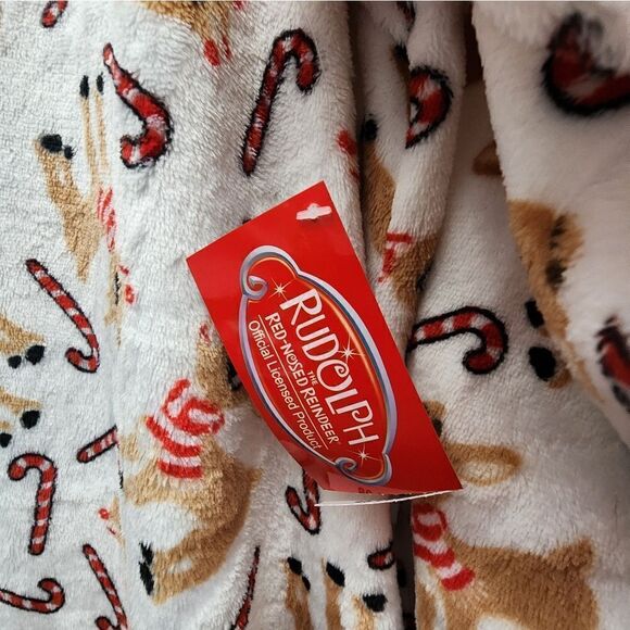 Nwt Rudolph the Red-Nosed Reindeer Women's Super Minky Union Suit, Sz 3X… - Picture 8 of 9